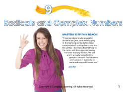 conjugate of the denominator.
