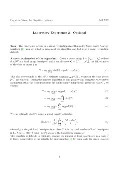Laboratory Experience 2