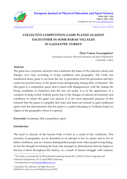 05. COLLECTIVE COMPETITION GAME PLAYED AGAINST