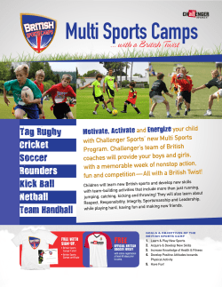 Multi Sports Camps - Challenger Sports