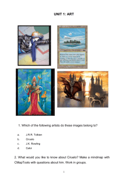 UNIT 1: ART - Blogs UNLP