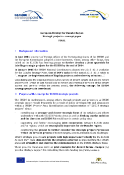 Strategic projects_FINAL