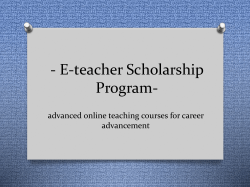 Special education and Differentiated Instruction in the ELT final