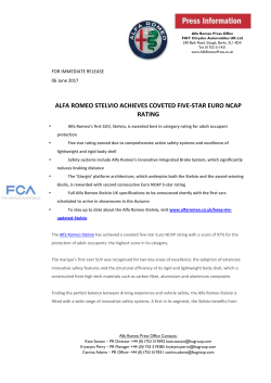 For immediate release