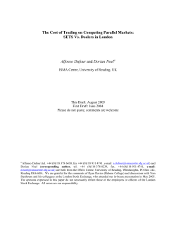 The Cost of Trading on Competing Parallel Markets