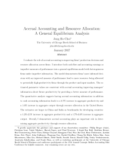 Accrual Accounting and Resource Allocation: A General Equilibrium