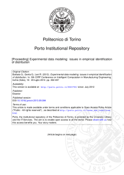 issues in empirical identification of distribution