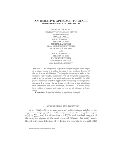 An Iterative Approach to Graph Irregularity Strength