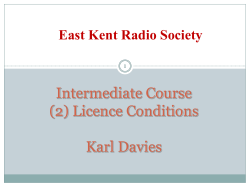 2. Licence-Conditions