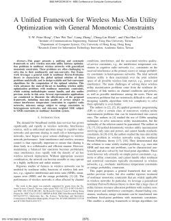 A Unified Framework for Wireless Max