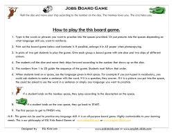 How to play the this board game.