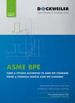 ASME BPE - Dockweiler