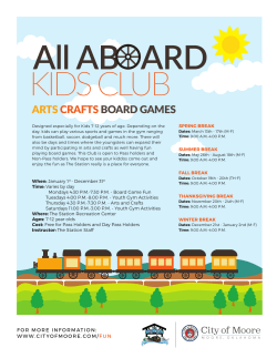 arts crafts board games