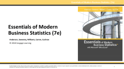 Essentials of Modern Business Statistics (7e) Normal Probability
