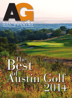 summer issue 2014 $4.99 www.myavidgolfer.com