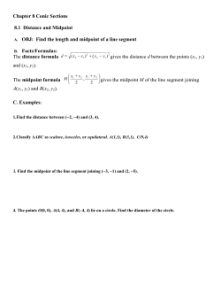 Ch. 8 Notes