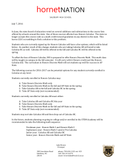 File - Salisbury High SCHOOL​ School Counseling