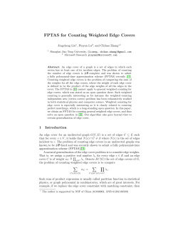 FPTAS for Counting Weighted Edge Covers