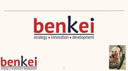 to the presentation.