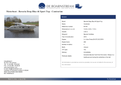 Motorboot - Bavaria Deep Blue 46 Sport Top