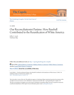 How Baseball Contributed to the Reunification of White America
