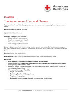 The Importance of Fun and Games