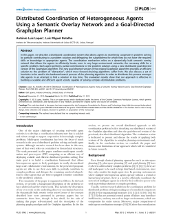 Distributed Coordination of Heterogeneous Agents Using a
