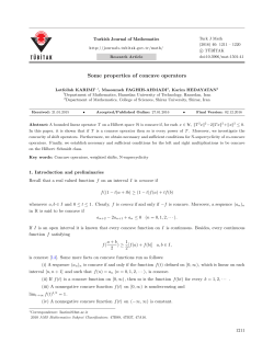 Some properties of concave operators
