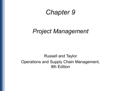Project Management Basics