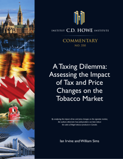 A Taxing Dilemma: Assessing the Impact of Tax and Price Changes