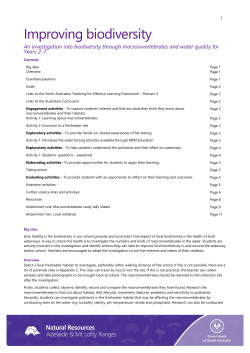 Improving biodiversity - Natural Resources South Australia