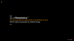 Great Culture. - The Chemistry Group