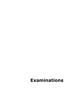 Booklet3Examinations