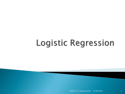 Logistic Regression