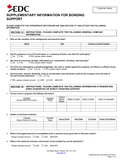 Supplementary Information for Bonding Support (Word Version)
