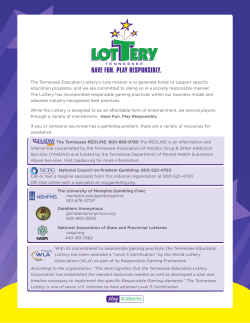 have fun. play responsibly.