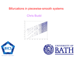 bifurcations in piecewise