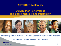 Consumer Price Index - MEPCO: The Municipal Employer Pension