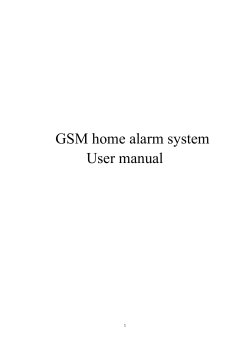 Guideline for Installing Door or Window Sensor