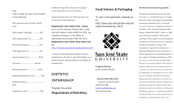 (DI) Brochure - San Jose State University