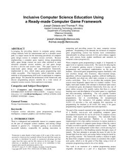 Inclusive Computer Science Education Using a Ready