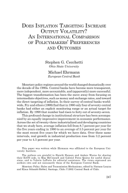 Does Inflation Targeting Increase Output Volatility?