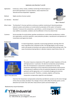 Application note WearSens® cmc102 - YTM