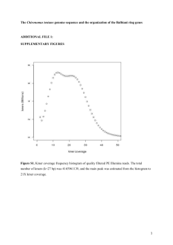 The Chironomus tentans genome and its transcripts