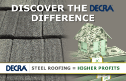steel roofing = higher profits