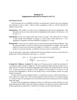Handout 26 Supplements material in section 6.4 of L-G