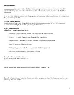 Ch5 Probability