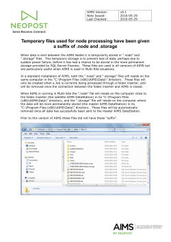 Temporary files used for node processing have been given a suffix