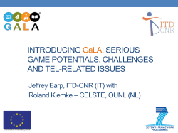 Educational Technologies: new tools and pedagogies