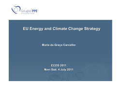 EU Energy and Climate Change Strategy